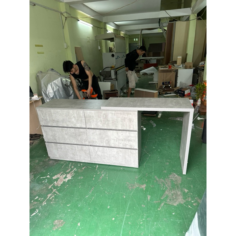 Bàn làm việc, bàn trang điểm đa năng có 6 hộc kéo D160*R40*C80 | BigBuy360 - bigbuy360.vn