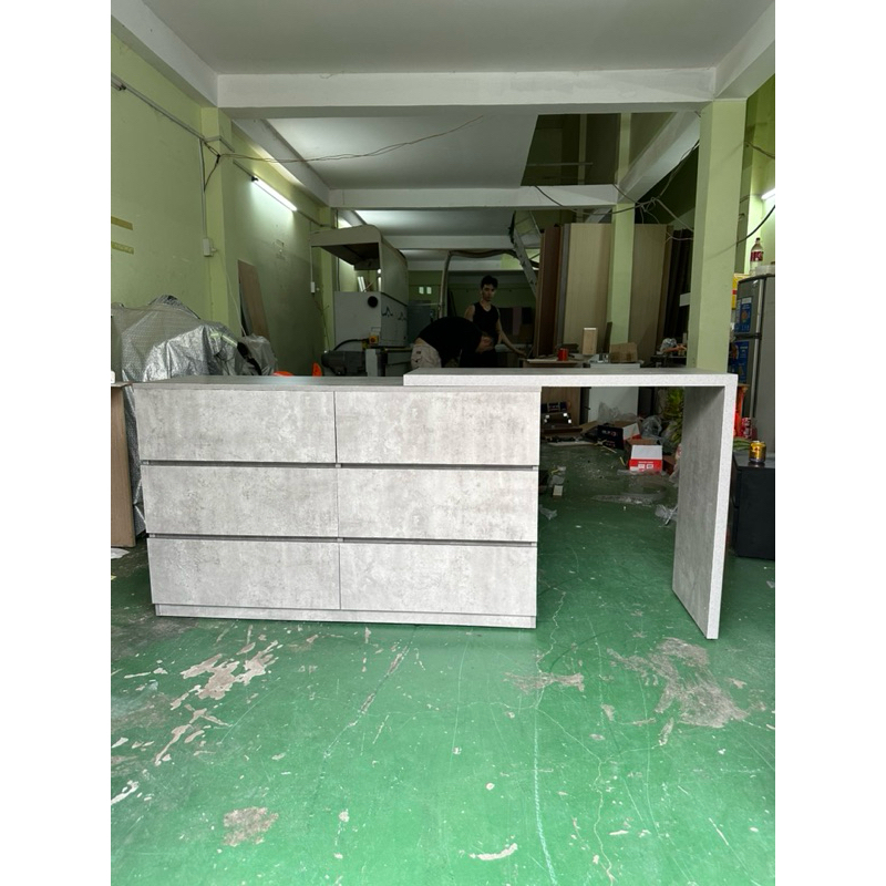 Bàn làm việc, bàn trang điểm đa năng có 6 hộc kéo D160*R40*C80 | BigBuy360 - bigbuy360.vn