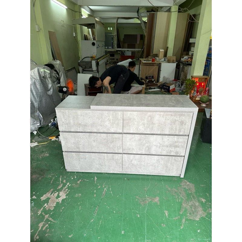 Bàn làm việc, bàn trang điểm đa năng có 6 hộc kéo D160*R40*C80 | BigBuy360 - bigbuy360.vn