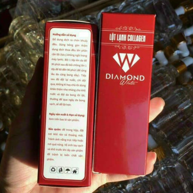 Nước Lột Lạnh Collagen Diamond White