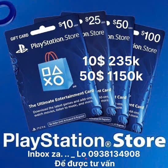 Thẻ Game PSN PlayStation