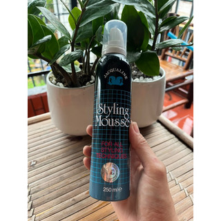 Bọt Mousse Chải Tóc Jacqualine 250ml tạo kiểu [Wego_Cosmectics]
