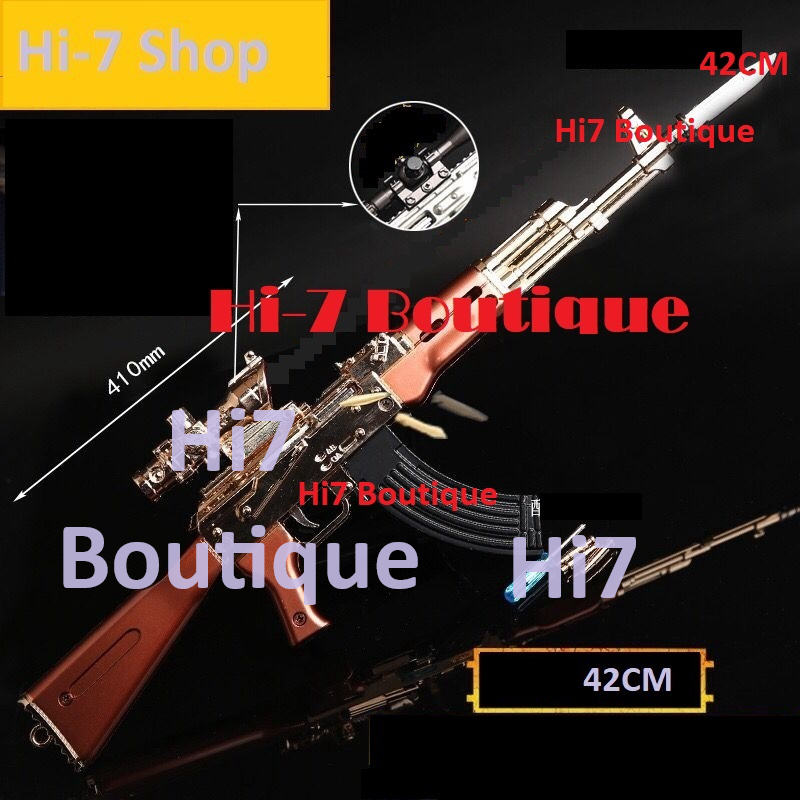 Mô Hình 42Cm Vàng PUBG Cực Chất Hợp Kim Kẽm Trưng Bày