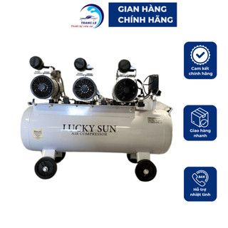 Máy Nén Khí Không Dầu 3HP 70L Lucky Sun
