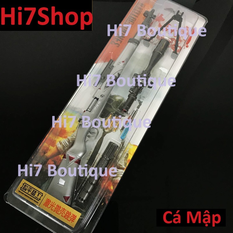 Móc Khóa 42CṂ Hợp Kim Kẽm PUBG Cực Chất