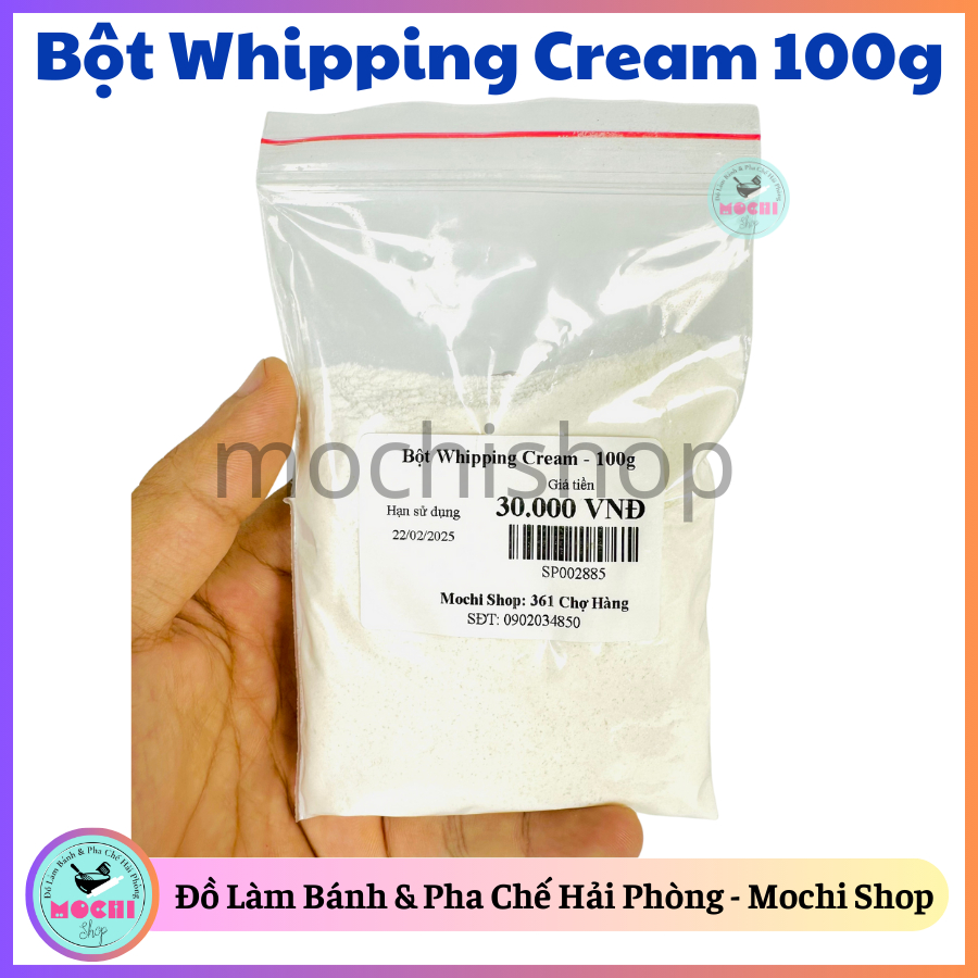 Bột Whipping Cream Powder Mix 100g (chiết lẻ)