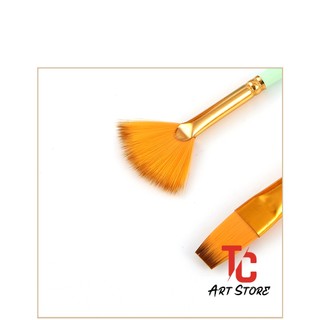 Bộ 6 Cọ Vẽ KEEPSMILING ( Bộ cọ hỗn hợp)