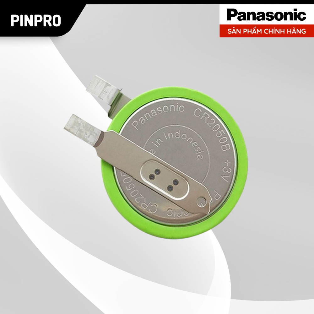 Pin Panasonic CR2050B 3V hàn chân