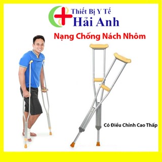  Nạng Chống Nách Giá Rẻ dành cho người đau chân Bằng Hợp Kim Nhôm 