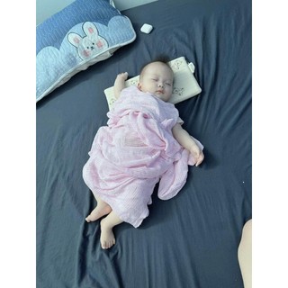 Chăn lưới sợi tre mamas & papas cho bé thoáng mát 4 mùa cho bé KT 115x145cm Khoai Tây Shop