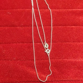 Dây chuyền bi bạc cho nữ