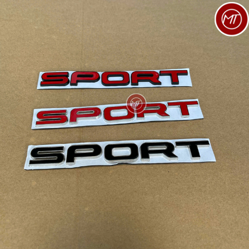 Sticker bằng kim loại chữ SPORT để trang trí xe LAND ROVER/ RANGE ROVER