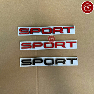 Sticker bằng kim loại chữ SPORT để trang trí xe LAND ROVER/ RANGE ROVER