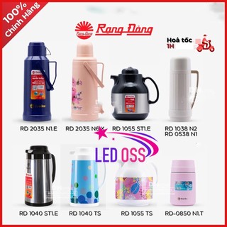 Phích nước rạng đông, bình thủy đựng nước nóng, hàng chính hãng, có cần gạt, nút ấn