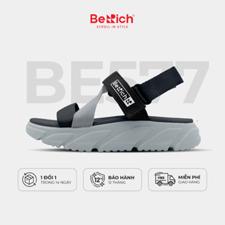 [TẶNG VỚ] Giày Sandal Quai Chéo Nam Nữ Unisex BeRich BE577 - Đế Cao 5cm