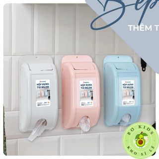 Hộp đựng túi nilong, túi đựng rác dán tường Việt Nhật (MS:2755) - Hộp rút túi nilong gắn tường tiện