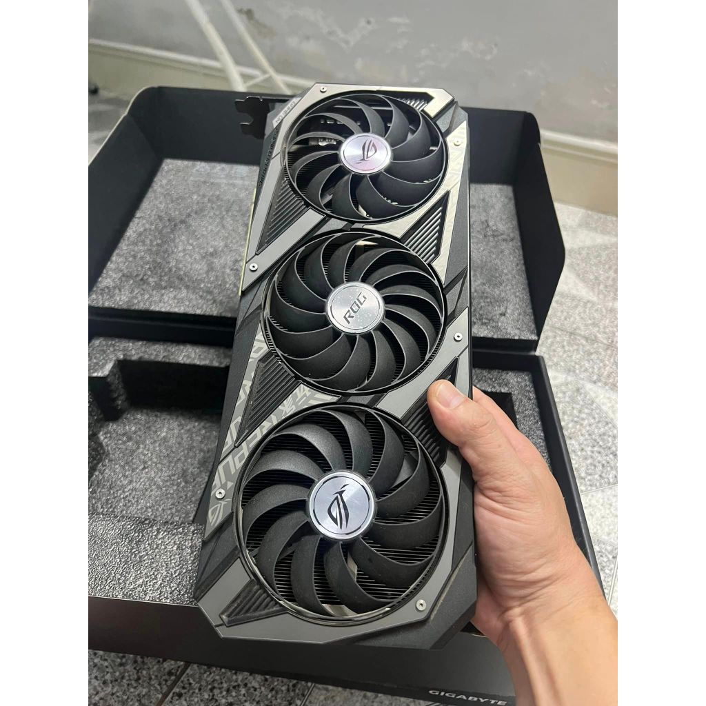 CARD MÀN HÌNH RTX 3070TI ROGSTRIX GAMER FULLBOX