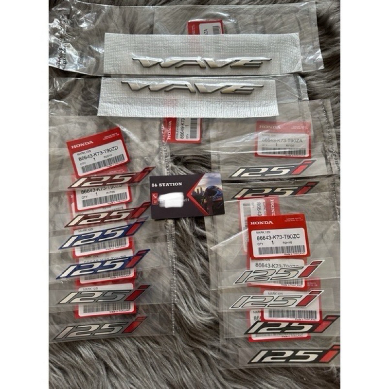 tem wave 125 2018 - 2025 thái lan