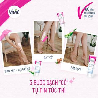 KEM TẨY LÔNG VEET SILK & FRESH 100ml