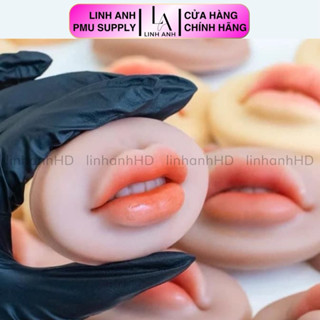 Miếng Môi 5D Silicon Da Giả Tập Phun Xăm Loại Đẹp Nhanh Bám Mực