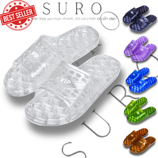 Dép Vip Nhựa Dẻo Nam Nữ, Dép Đi Trong Nhà, Dép Đi Nhà Tắm, Văn Phòng Chống Trơn Trượt - Cao Cấp