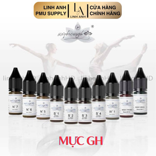 Mực GH Phun Xăm Khắc Sợi Sexy Brown Chính Hãng Linh Anh HD DCPX