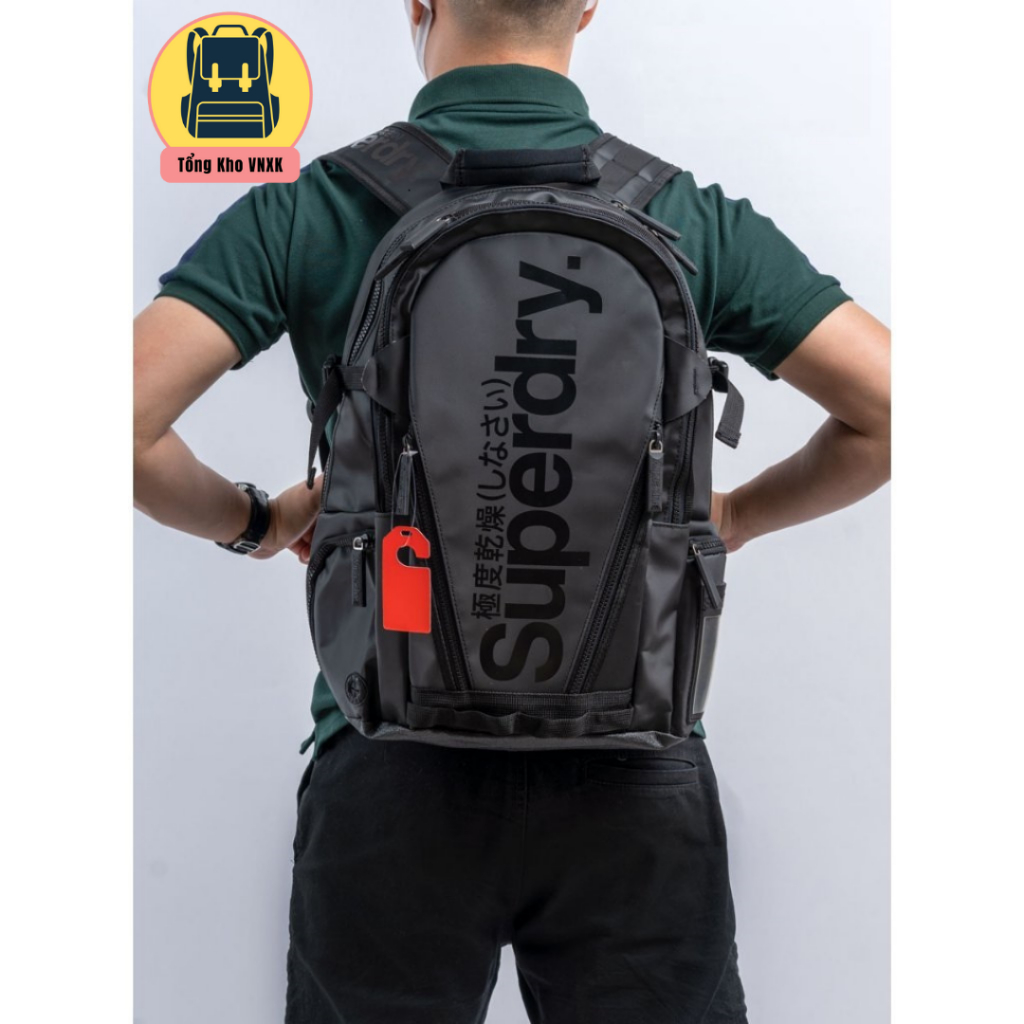 Balo Thể Thao Super.Dry Tarp, Balo Đựng Laptop Chống Sốc, Chống Nước Cao Cấp