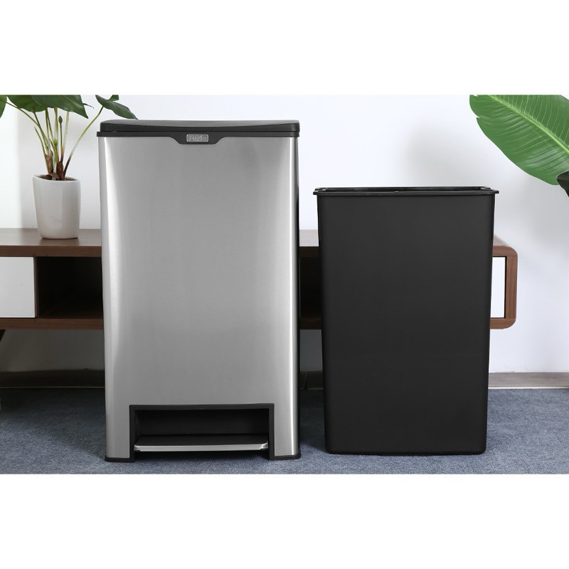 Khay thùng rác fitis 40  lít chính hãng fitis , Xô thùng rác 40 lít