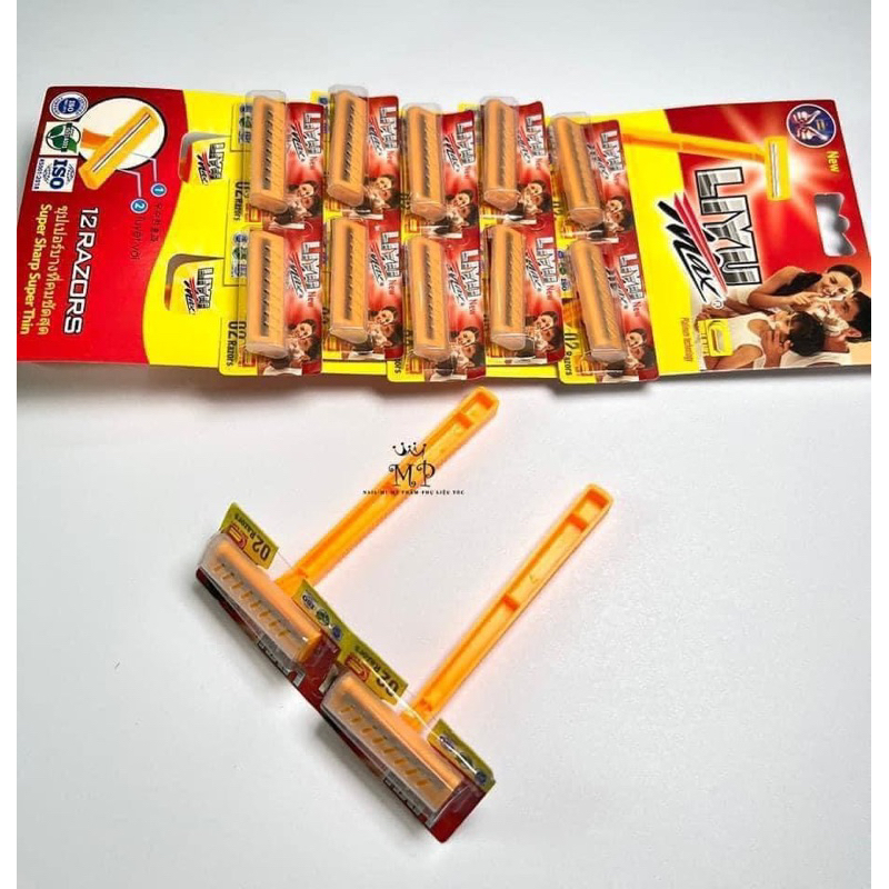 Dao cạo râu cán vàng (lẻ 1 cái)