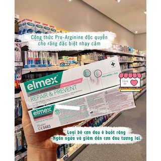 Kem đánh răng elmex sensitive pro repair & prevent siêu nhạy cảm- nguồn hàng đức