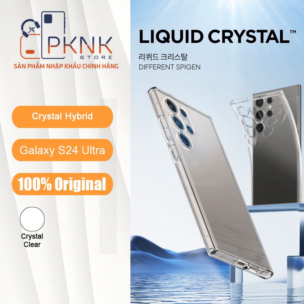 Ốp lưng Spigen Galaxy S24 Ultra Crystal Flex