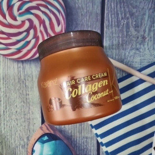 Hấp dầu ủ tóc collagen karanz dừa (nâu) 1000ml [Wego_Cosmectics]