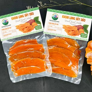  Bộ 2 gói khoai lang sấy dẻo không đường Mangline Farm Đà Lạt 250g giúp ăn kiêng giữ dáng thơm ngon đặc sản Đà Lạt 