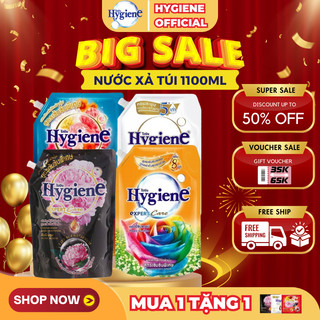 Túi xả vải Hygiene Expert Care Thái Lan đậm đặc dung tích 1100ml giúp lưu hương bền lâu