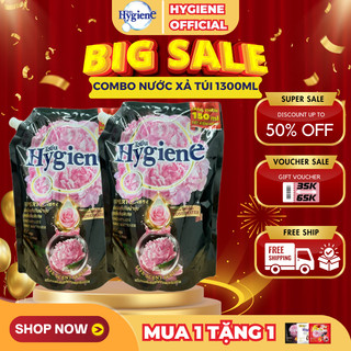  Nước xả vải Hygiene Expert Care đậm đặc dung tích 1300ml
