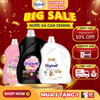 Nước xả vải Hygiene Thái Lan đậm đặc Expert Care chính hãng dung tích can 3300ml