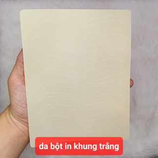 -Da bột tập phun xăm, da bột luyện điêu khắc, đi sợi sexy brows