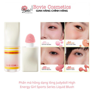 Phấn má hồng kem dạng lỏng Judydoll High Energy Girl Sports Series Liquid Blush
