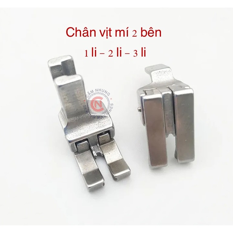 chân vịt mí sắt 2 bên trái phải ( bên trái và bên phải mã CD)