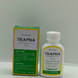 [Chính hãng] BỘT KHỬ MÙI TRAPHA 30G