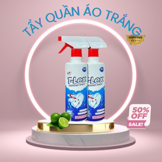  Tẩy quần áo Tlex Dung dịch thuốc Tẩy Trắng Quần Áo T-LEX Tẩy Mốc tẩy Ố Vàng tẩy Vết Bẩn Loại Bỏ Mốc 