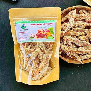  Khoai lang mật sấy gừng Tà Nung Đà Lạt 250g thơm ngon cay nồng vị gừng Đặc sản Đà Lạt 