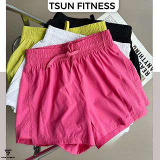 Quần đùi thể thao 2 lớp tập gym, yoga, chạy bộ, aerobic thoáng mát hàng quảng châu Tsun Fitness