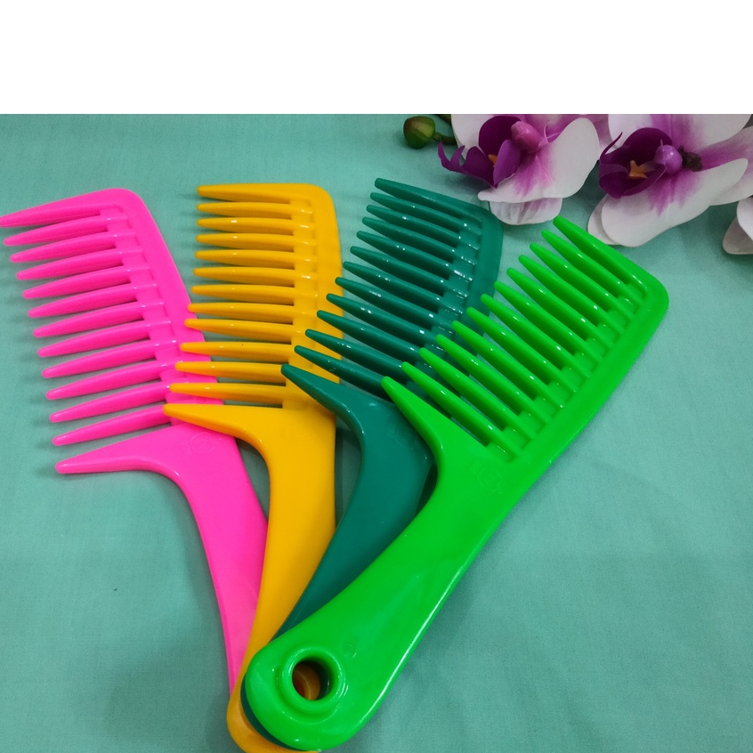 set 3 cây Lược chảy tóc răng thưa CỠ ĐẠI - Trường Thọ, TĐ