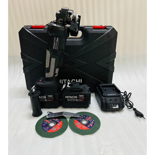 máy mài pin hitachi 199v động cơ không than 2 pin 15cell dòng sả cao