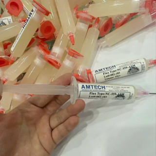  Mỡ hàn Amtech loại sịn kèm pittong và đầu kim 