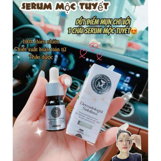 Serum huyết thanh thảo mộc da tuyết 5ml chuẩn hãng giúp làm sạch mụn trắng da và se khít lỗ chân lông