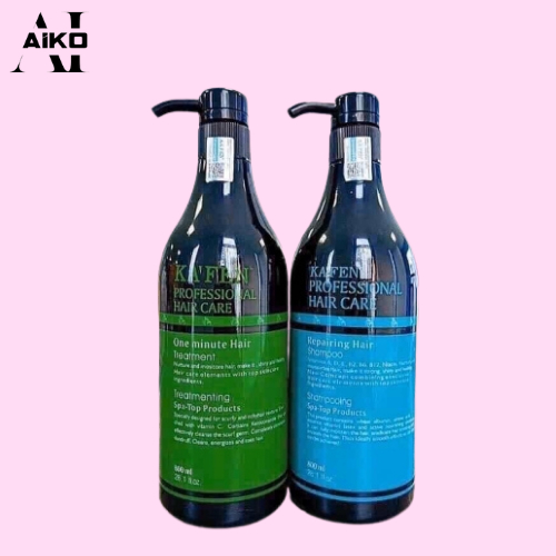 Cặp dầu gội xả Kafen Hoàn Hình 800ML  Phục Hồi Tóc Hư Tổn, Tóc Nát, Tóc Yếu. Rin Chan Store