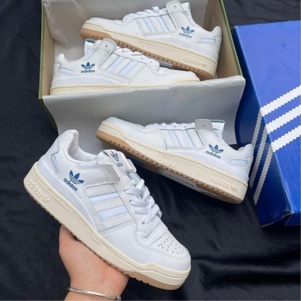 Giày das forum origials low 84 quai buộc đế nâu ban trung cao cấp full size nam nữ hàng 1:1 cao cấp