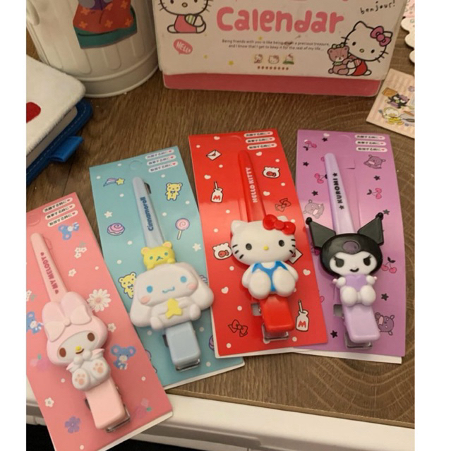 [Khong tag giay] Kẹp Mái Hello Kitty To Siêu Bền Siêu Chắc Tóc Dành Cho Nữ - Cài Tóc - Women